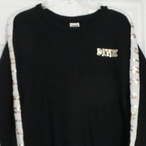 Victoria Secret Black Long-sleeved Shirt